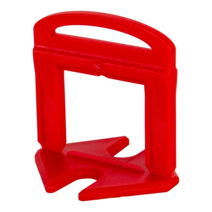 Rubi Brida Delta Level System 3 mm / 6-15 mm, para baldosas cerámicas, roja, bolsa de 100 unidades