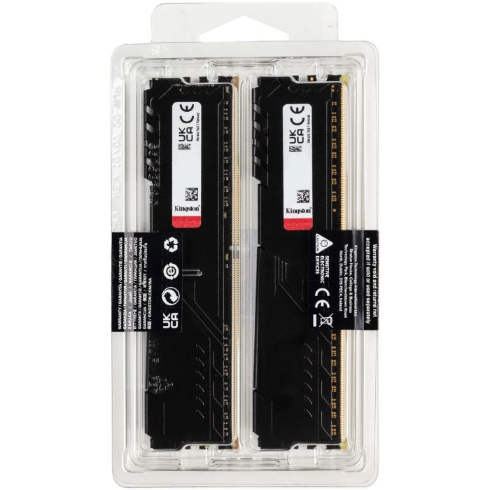 Kingston Fury Beast KF426C16BBK2/8 Kit Memoria RAM 8GB (2x4GB) DDR4 2666MHz CL16 para PC 9