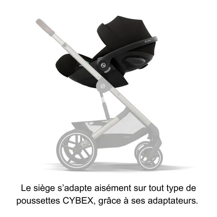 Cybex Silla de Coche para Bebé Cloud G i-Size Plus - Negro Luna CYB4063846478675 3