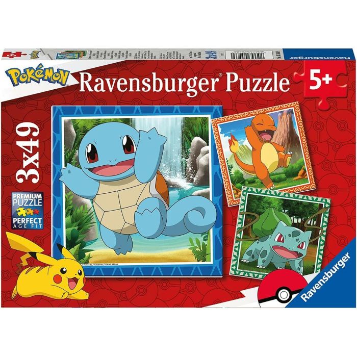 Set de 3 Puzzles Ravensburger 49 Piezas 147 Piezas 3 Unidades 15