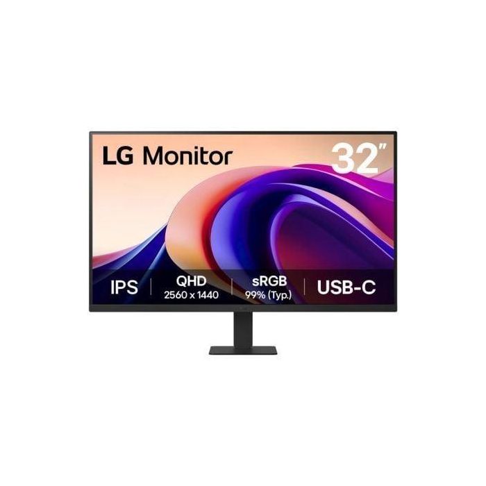 LG 32U631A-B Monitor PC IPS Plana 31.5" Quad HD (2560x1440) 100Hz 5ms HDR10 Flicker-Free USB HDMI VESA Negro LG 32U631A-B Monitor PC IPS Plana 31.5" Quad HD (2560x1440) 100Hz 5ms HDR10 Flicker-Free USB HDMI VESA Negro