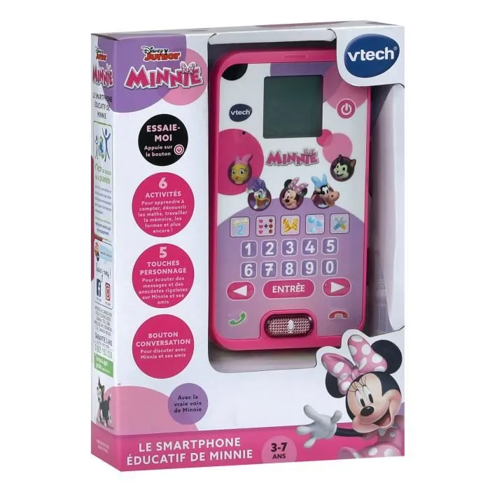 Vtech VT3417765620058 SMARTPHONE EDUCATIVO DE MINNIE 3 Vtech VT3417765620058 SMARTPHONE EDUCATIVO DE MINNIE 3