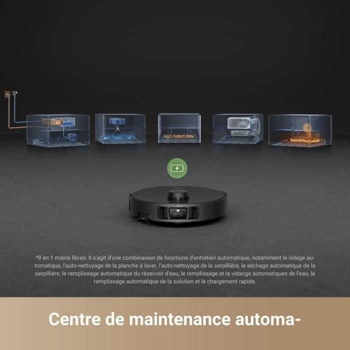 Dreame DRE1732948889214 Robot Aspirador X40 Master, Estación Base 8 en 1, Navegación Inteligente, 12.000 Pa 5 Dreame DRE1732948889214 Robot Aspirador X40 Master, Estación Base 8 en 1, Navegación Inteligente, 12.000 Pa 5