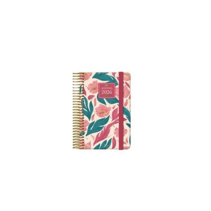 Agenda 2026 Charm Espiral Semana Vista Bolsillo 8,5 X 13 Cm. Gala Dohe 13252 - 26 1