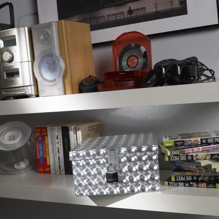 Master Lock Lote de 2 Candados de Aluminio con Cubierta de Vinilo Negro 30 mm - Manija Acero Templado 18 mm - Doble Bloqueo 1 Master Lock Lote de 2 Candados de Aluminio con Cubierta de Vinilo Negro 30 mm - Manija Acero Templado 18 mm - Doble Bloqueo 1