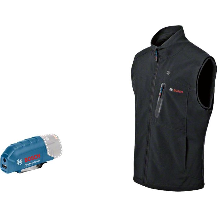 Bosch Professional 06188000EF Chaqueta térmica GHV 12+18V XA Talla 3XL sin batería Bosch Professional 06188000EF Chaqueta térmica GHV 12+18V XA Talla 3XL sin batería