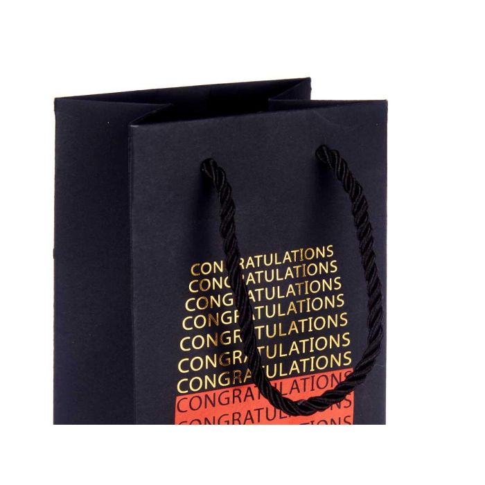 Bolsa Vino Surtidos Copa Letras Kinvara - 12x36x9 cm - Cartón - Oro/Rojo/Negro/Plata (24 Unidades) 2 Bolsa Vino Surtidos Copa Letras Kinvara - 12x36x9 cm - Cartón - Oro/Rojo/Negro/Plata (24 Unidades) 2