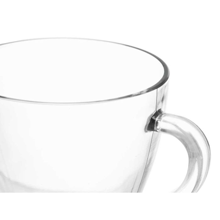 Taza Vidrio Asa 280 Ml Vivalto 11X9CM (24 Unidades) 3 Taza Vidrio Asa 280 Ml Vivalto 11X9CM (24 Unidades) 3