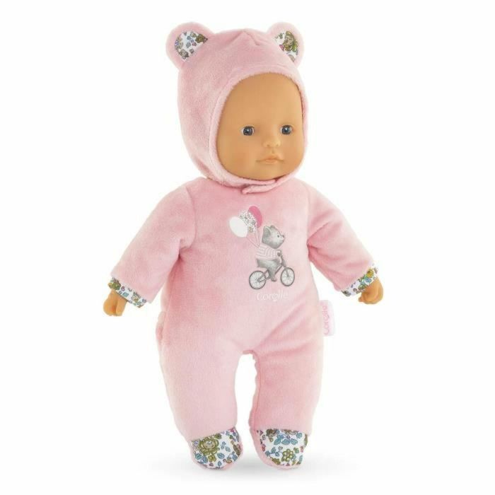 Muñeco Oso Pti' Corazón Rosa - COROLLE - 30cm - Rosa - A partir de 9 meses 3