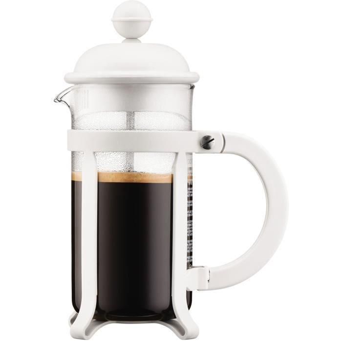 Bodum 1903-913 - CAFETERA - Cafetera de prensa francesa JAVA Blanca 0,35 L 0 Bodum 1903-913 - CAFETERA - Cafetera de prensa francesa JAVA Blanca 0,35 L 0
