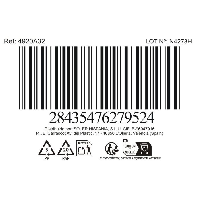 La Mediterranea Mug 100 ml "Macarella Green" (48 Unidades) 2