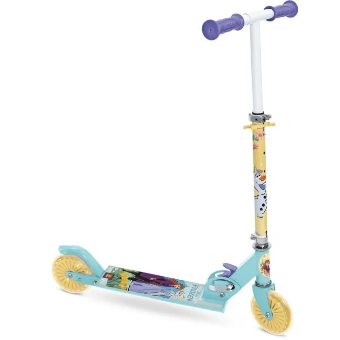 Mondo Scooter Plegable de 2 Ruedas La Reina de la Nieve Frozen Disney para Niña Hasta 50 Kg Ajustable 3 Años 0 Mondo Scooter Plegable de 2 Ruedas La Reina de la Nieve Frozen Disney para Niña Hasta 50 Kg Ajustable 3 Años 0