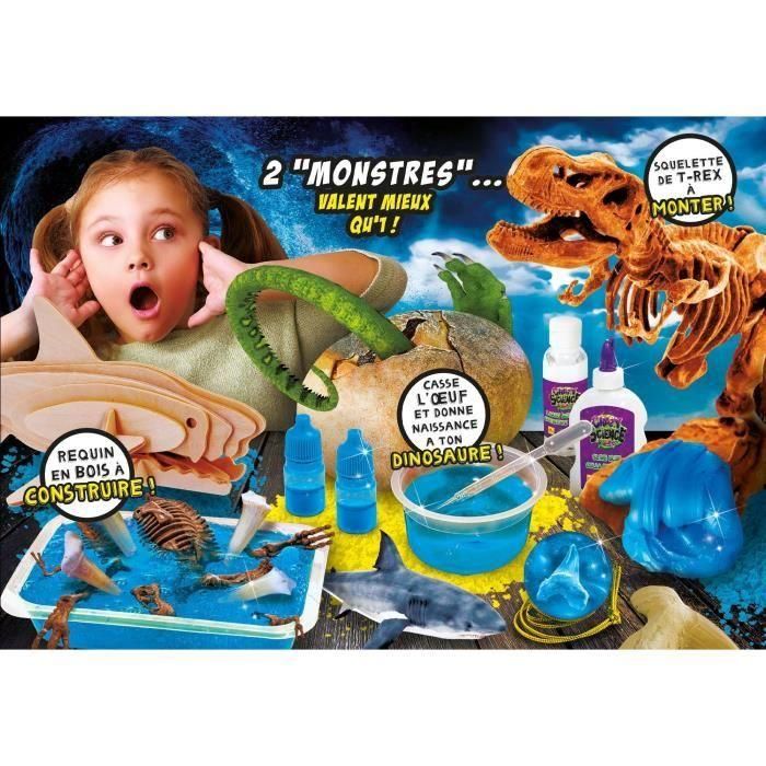 Kit de construcción de dinosaurios STEM - LISCIANI - Construcción y rompecabezas realistas 2 Kit de construcción de dinosaurios STEM - LISCIANI - Construcción y rompecabezas realistas 2