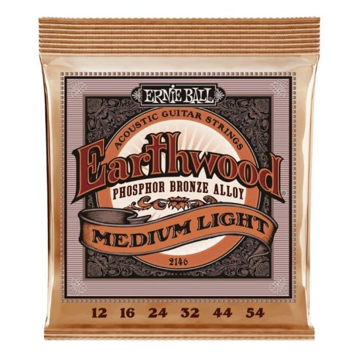 Juego Acústica Earthwood 92/8 Phosphor Bz. M Light 12-54 1 Juego Acústica Earthwood 92/8 Phosphor Bz. M Light 12-54 1