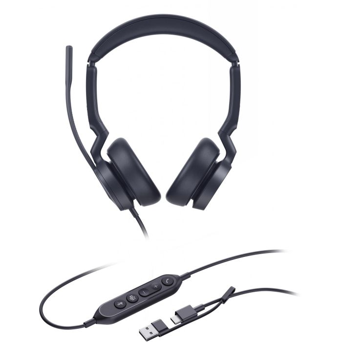 Yealink UH46 Headset Dual Teams USB-C/A 0 Yealink UH46 Headset Dual Teams USB-C/A 0