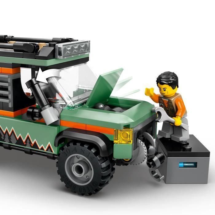 Juego de construccion todoterreno 4x4 de montaña lego city 3 Juego de construccion todoterreno 4x4 de montaña lego city 3