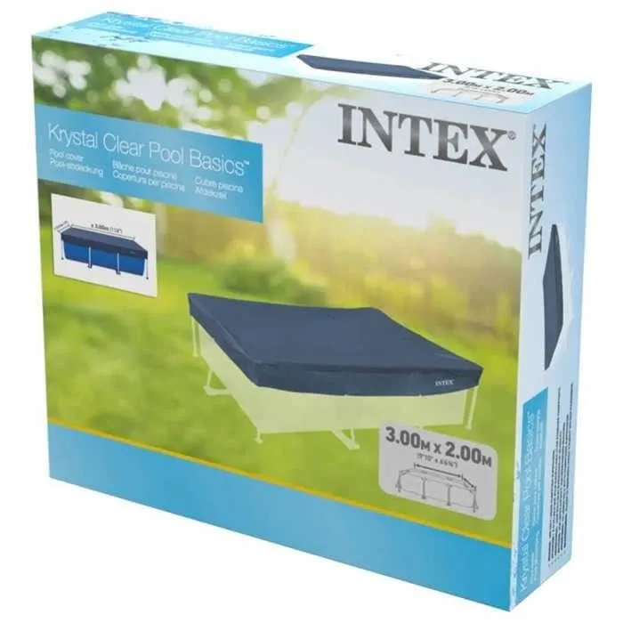Intex Lona Rectangular para Piscina Cubierta Protectora 3x2m 2