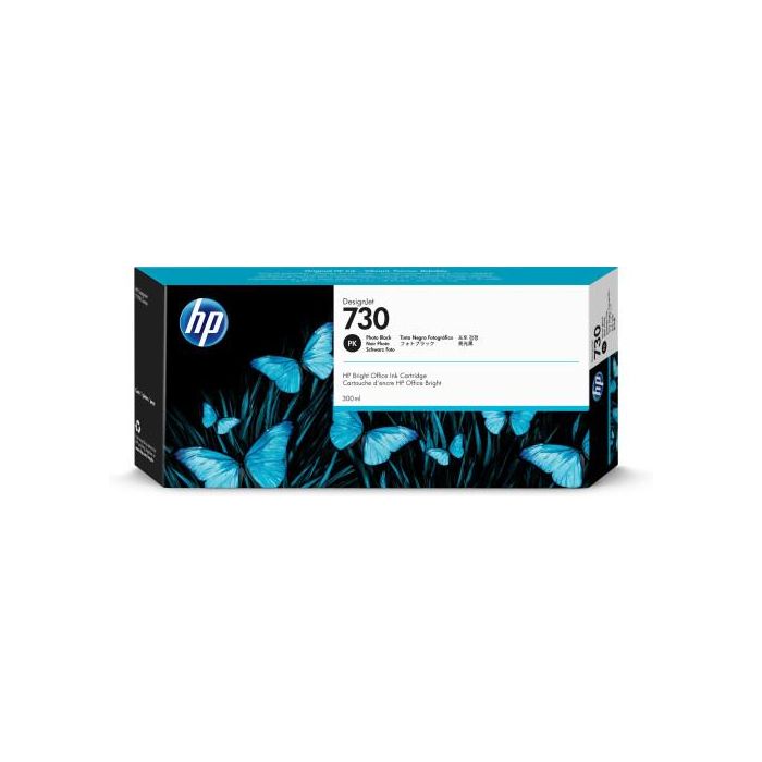 HP 730 Tinta Negro Foto 300Ml (P2V73A) 1