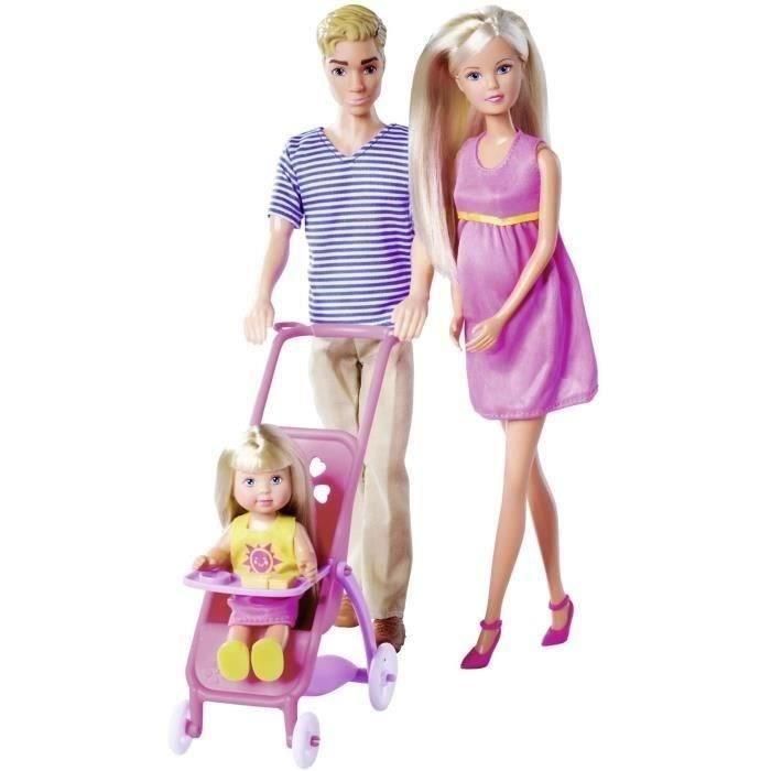 SIMBA SMO105733673 Steffi Love Familia Feliz Muñeca de Moda 0 SIMBA SMO105733673 Steffi Love Familia Feliz Muñeca de Moda 0