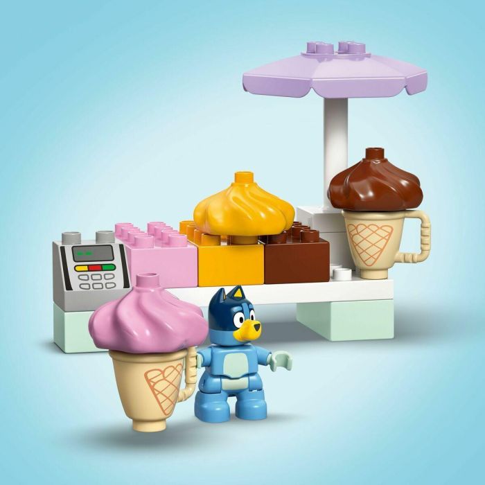 Juego de Construcción Lego Duplo 10458 Ice Cream Trip with Bluey 22 Piezas 4 Juego de Construcción Lego Duplo 10458 Ice Cream Trip with Bluey 22 Piezas 4