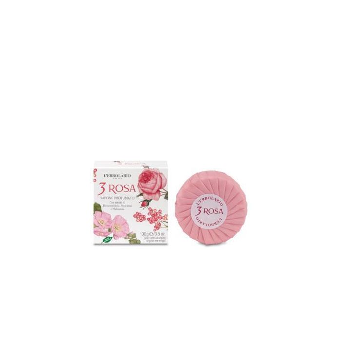 3 Rosas Jabon Pastilla 100Gr 3 Rosas Jabon Pastilla 100Gr
