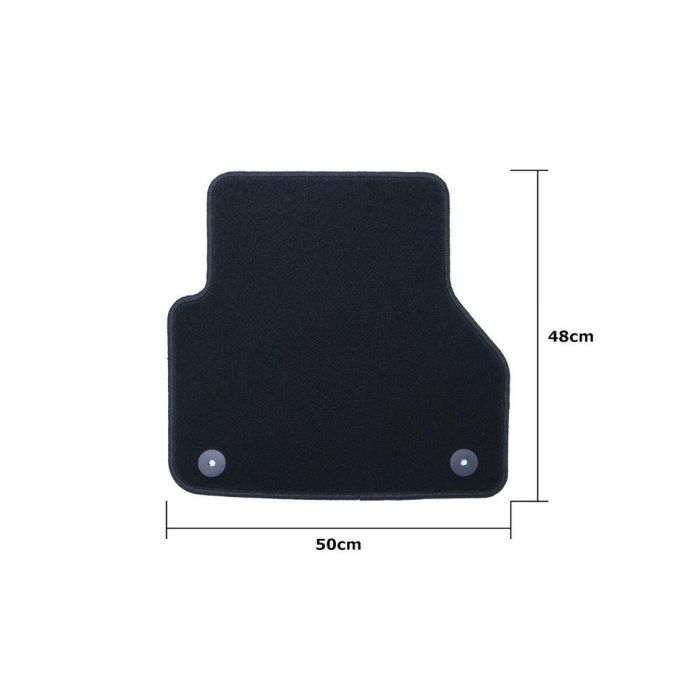 Set de Alfombrillas para Coche OCC Motorsport OCCD0028 5 Piezas 1 Set de Alfombrillas para Coche OCC Motorsport OCCD0028 5 Piezas 1