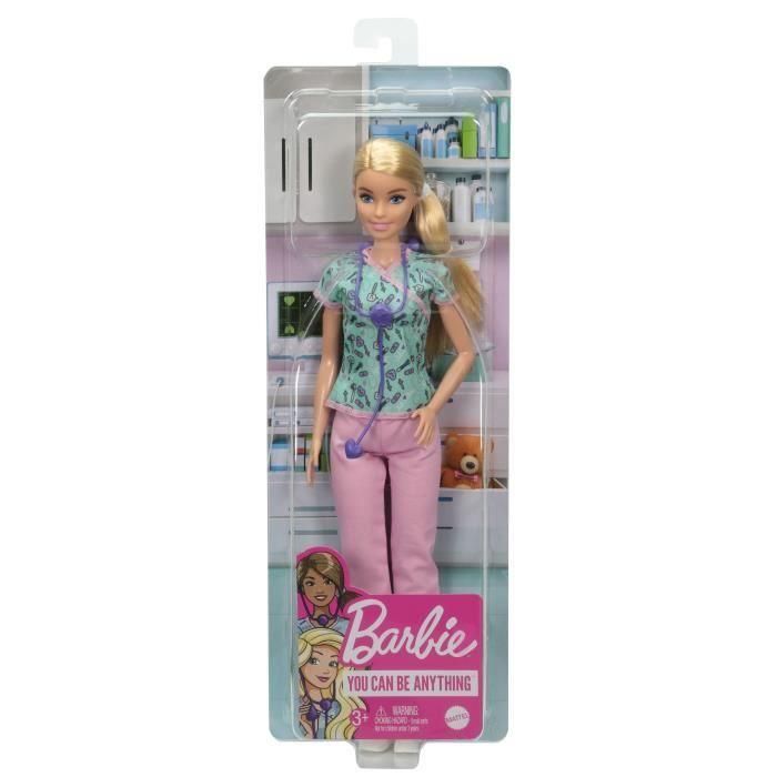 Muñeca Barbie Tú Puedes Ser Enfermera Gtw39 Mattel 4