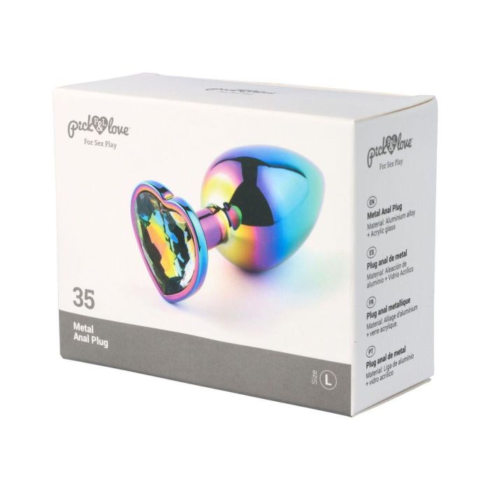 Plug Anal Pick&Love Nº 35 Multicolor (9,5 cm) 3