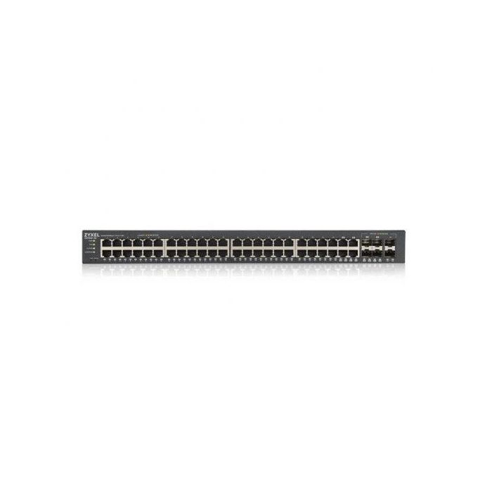 Zyxel GS1920-48V2-EU0101F Switch Gestionado Gigabit Ethernet 44 Puertos, 100 Gbit/s, Negro 2 Zyxel GS1920-48V2-EU0101F Switch Gestionado Gigabit Ethernet 44 Puertos, 100 Gbit/s, Negro 2