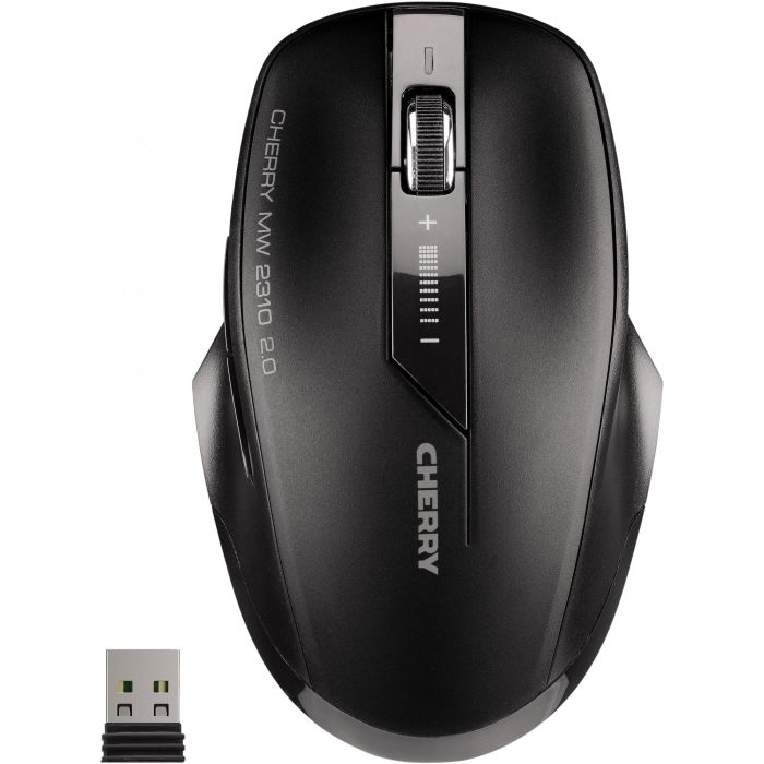 Cherry MW 2310 Ratón Inalámbrico 2.4GHz, 6 Botones, 2400DPI Ajustable, Ergonomico, Receptor Nano USB, Para Diestros y Zurdos 0 Cherry MW 2310 Ratón Inalámbrico 2.4GHz, 6 Botones, 2400DPI Ajustable, Ergonomico, Receptor Nano USB, Para Diestros y Zurdos 0