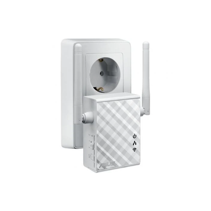 Asus Repetidor WiFi RP-N12 300Mbps, Extensor de Red Inalámbrico con 2 Antenas MIMO Externas, Cobertura Ampliada para el Hogar Asus Repetidor WiFi RP-N12 300Mbps, Extensor de Red Inalámbrico con 2 Antenas MIMO Externas, Cobertura Ampliada para el Hogar