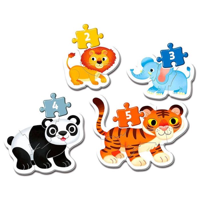 Puzzle My First Puzzle Wild Animals 3-6-9-12pzs 1 Puzzle My First Puzzle Wild Animals 3-6-9-12pzs 1