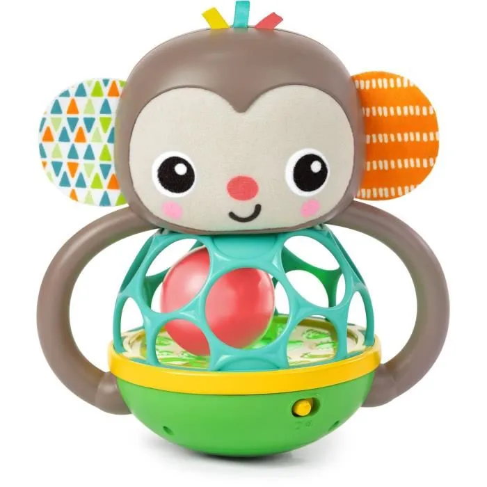 Bright Starts Juguete Sonajero Musical Ligero Giggle Monkey Coge Oball 6 Meses Unisex BS74451167797 0 Bright Starts Juguete Sonajero Musical Ligero Giggle Monkey Coge Oball 6 Meses Unisex BS74451167797 0