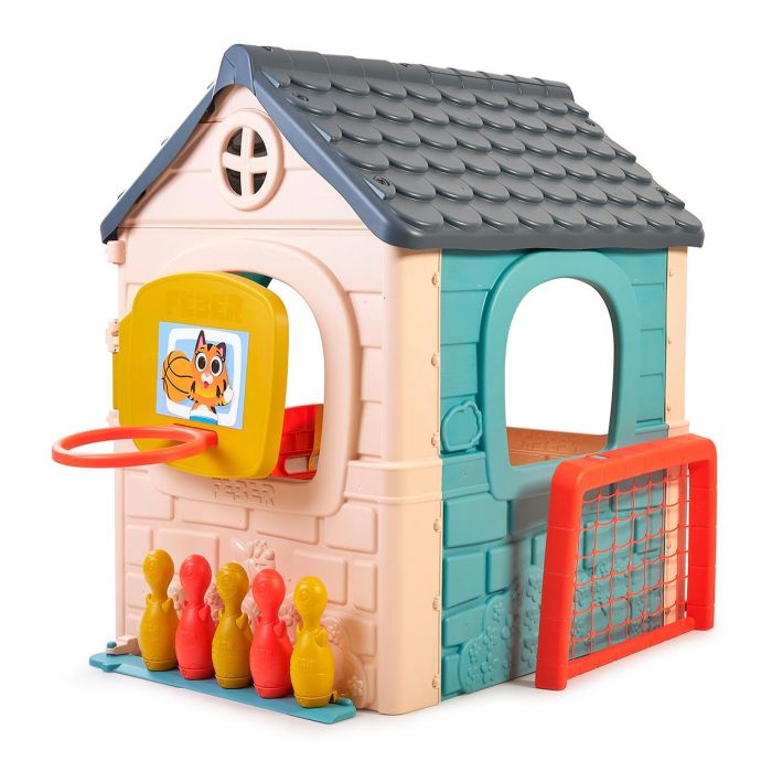 Feber Feh23000 Casa de Juego 6 Actividades en 1 para Niños +3 Años 2 Feber Feh23000 Casa de Juego 6 Actividades en 1 para Niños +3 Años 2