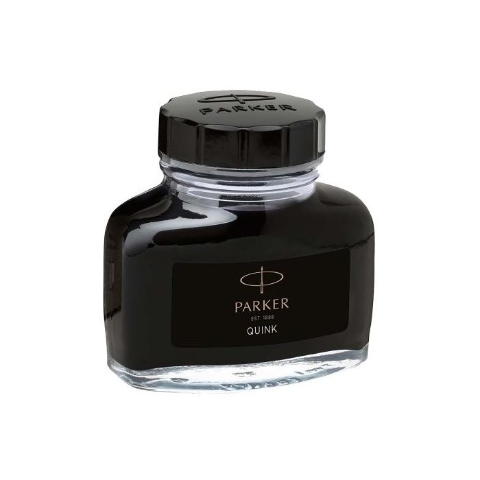 Parker Tinta estilográfica negra en bote de 57 ml