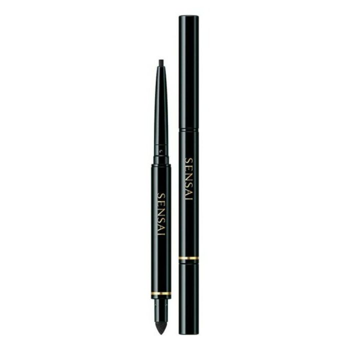 Sensai #02-Deep Brown Lápiz Delineador de Ojos Lasting Eyeliner con Esponja Retráctil Tono Deep Brown 0,1 gr