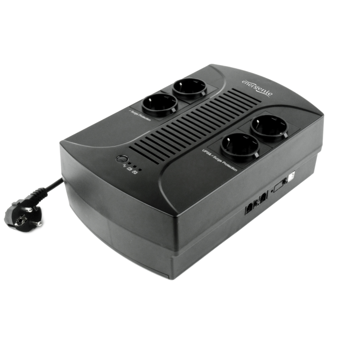 Gembird EG-UPS-001 sistema de alimentación ininterrumpida (UPS) 0,65 kVA 390 W 4 salidas AC Gembird EG-UPS-001 sistema de alimentación ininterrumpida (UPS) 0,65 kVA 390 W 4 salidas AC