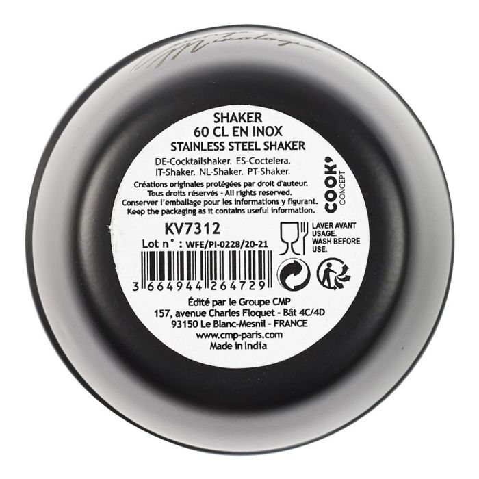 Cook Concept Coctelera 620 Ml Cocktail Lounge 1