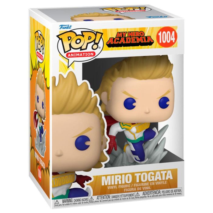 Funko Pop My Hero Academia Mirio - Figura de Vinilo de 9cm con Caja Original 2 Funko Pop My Hero Academia Mirio - Figura de Vinilo de 9cm con Caja Original 2
