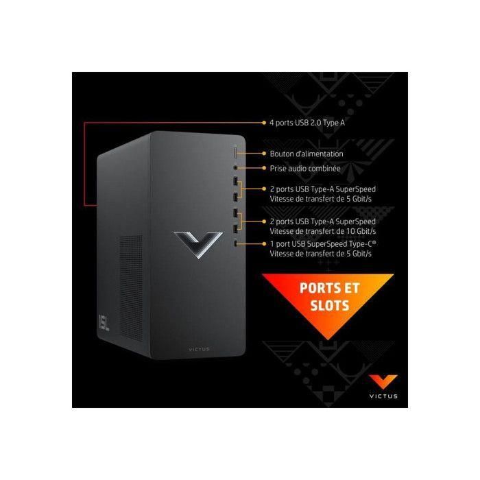 HP Victus 15L TG02-0075nf Gaming PC - Intel Core i5-12400F - 16GB RAM - 512GB SSD - NVIDIA GeForce RTX 4060 8GB - Windows 11 3 HP Victus 15L TG02-0075nf Gaming PC - Intel Core i5-12400F - 16GB RAM - 512GB SSD - NVIDIA GeForce RTX 4060 8GB - Windows 11 3