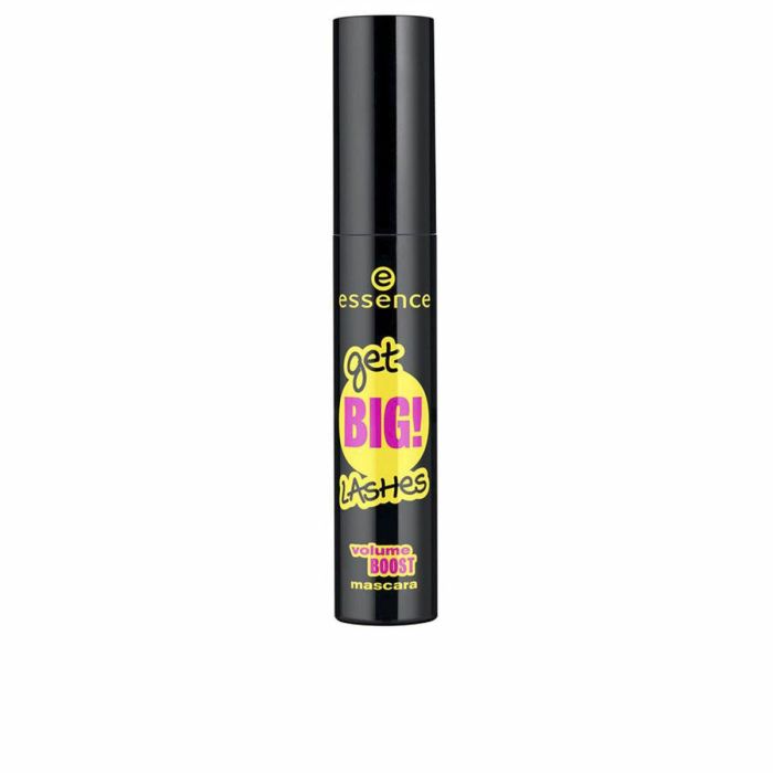 Essence Máscara de Pestañas GET BIG! LASHES volume boost 12ml, Volumen y Densidad Extrema, Megacepillo. Cruelty Free, Vegana, Oftalmológicamente Probada.