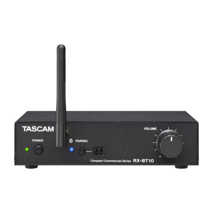 TASCAM RX-BT10 Receptor Bluetooth 5.1 para Sistemas de Audio con Antena Extensible y Múltiples Salidas XLR/RCA TASCAM RX-BT10 Receptor Bluetooth 5.1 para Sistemas de Audio con Antena Extensible y Múltiples Salidas XLR/RCA