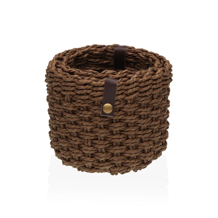 Set 2 Cestas Marron Redondas Versa 16X13CM (2 Unidades) 1 Set 2 Cestas Marron Redondas Versa 16X13CM (2 Unidades) 1