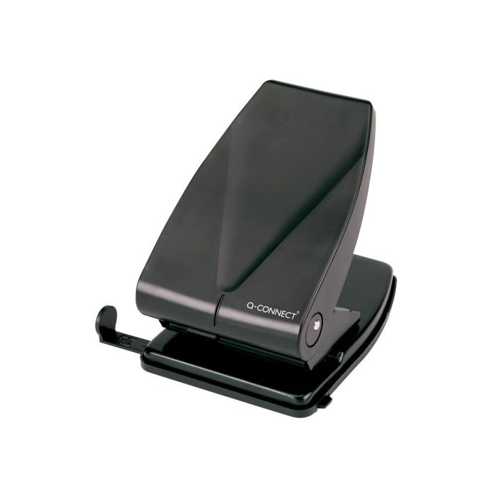 Taladrador Q-Connect Kf01236 2 Taladros Color Negro Abertura 3,5 mm Capacidad 40 Hojas 1