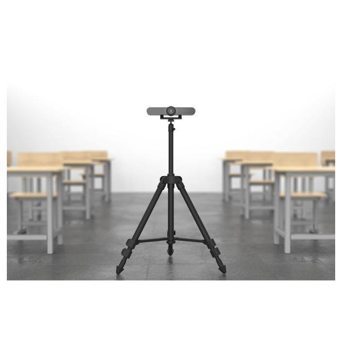 Heckler Design Soporte para Trípode Logitech MeetUp - Adaptador Montaje Sencillo para Aprendizaje a Distancia y Aula con Gestión de Cables 1