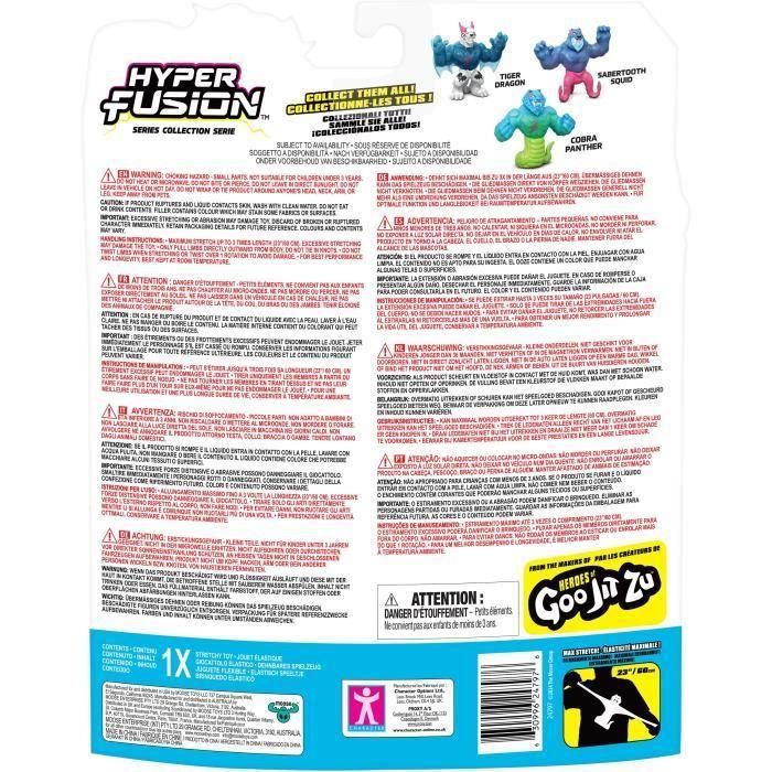 Figura elástica - MRBEAST LAB - Goo Jit Zu - Cobra Panthere - 11 cm 5