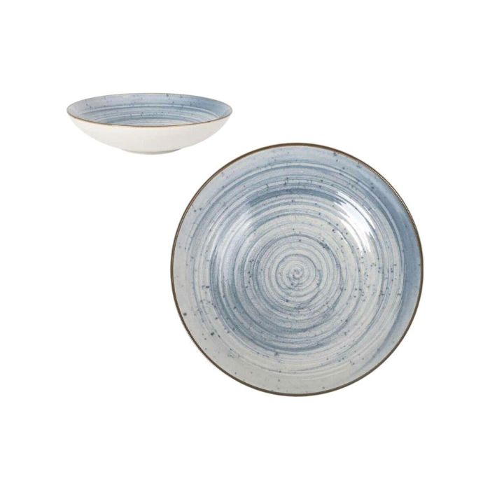 Plato Hondo La Mediterránea Swirl Ø 21 cm (12 Unidades) 2 Plato Hondo La Mediterránea Swirl Ø 21 cm (12 Unidades) 2
