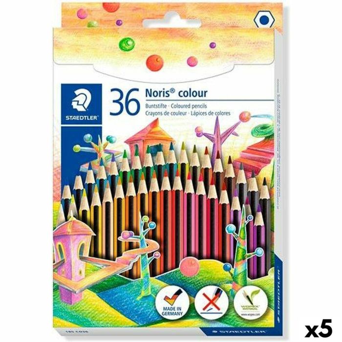 Lápices de colores Staedtler Noris Colour Wopex Set Multicolor (5 Unidades) Lápices de colores Staedtler Noris Colour Wopex Set Multicolor (5 Unidades)