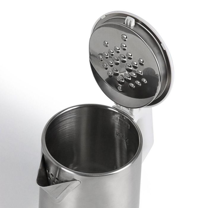 Hervidor JATA Blanco Acero Inoxidable 1500 W 2 Hervidor JATA Blanco Acero Inoxidable 1500 W 2