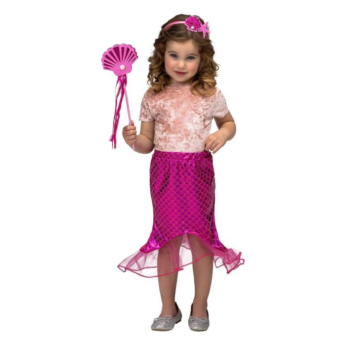 Disfraz tutú sirenita rosa talla 3-6 y Disfraz tutú sirenita rosa talla 3-6 y